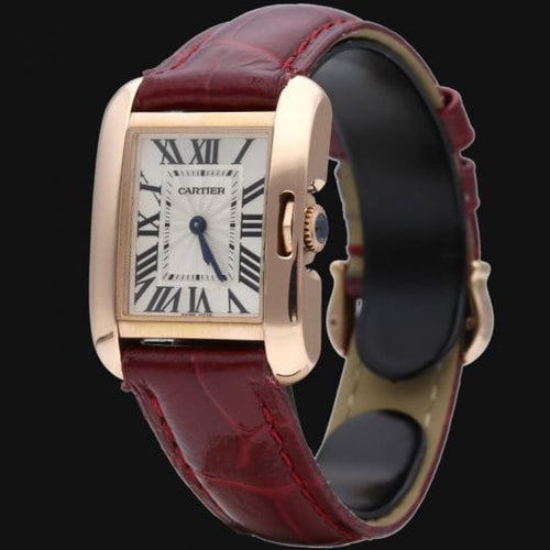 Montre Cartier Tank Anglaise - Montre à quartz en or rose 58 Facettes MT42941
