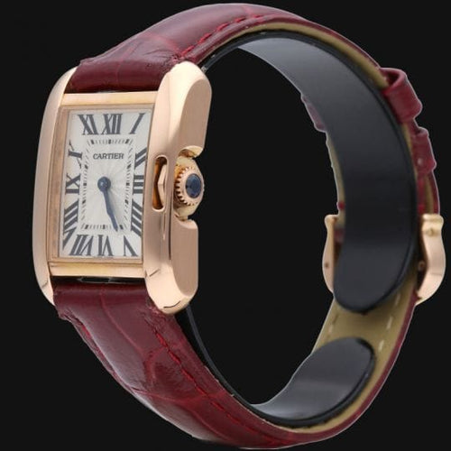Montre Cartier Tank Anglaise - Montre à quartz en or rose 58 Facettes MT42941