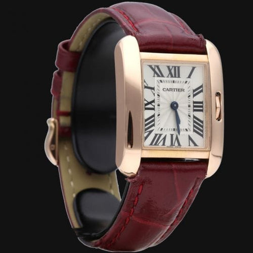 Montre Cartier Tank Anglaise - Montre à quartz en or rose 58 Facettes MT42941
