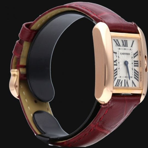 Montre Cartier Tank Anglaise - Montre à quartz en or rose 58 Facettes MT42941