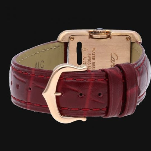 Montre Cartier Tank Anglaise - Montre à quartz en or rose 58 Facettes MT42941