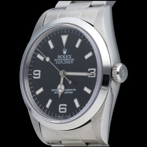 Montre Rolex Explorer - Montre automatique homme/femme 36 mm acier 58 Facettes MT43018