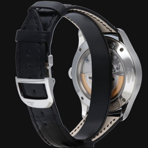 Montre Jaeger-LeCoultre Master Hometime - Montre homme automatique en acier 58 Facettes MT43011