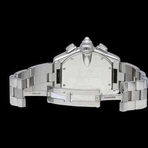 Montre Cartier Roadster - Montre chronographe automatique en acier 41 mm 58 Facettes MT41696