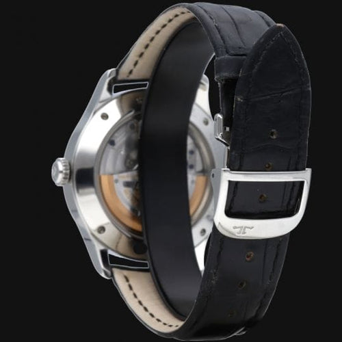 Montre Jaeger-LeCoultre Master Hometime - Montre homme automatique 40 mm en acier 58 Facettes MT43012