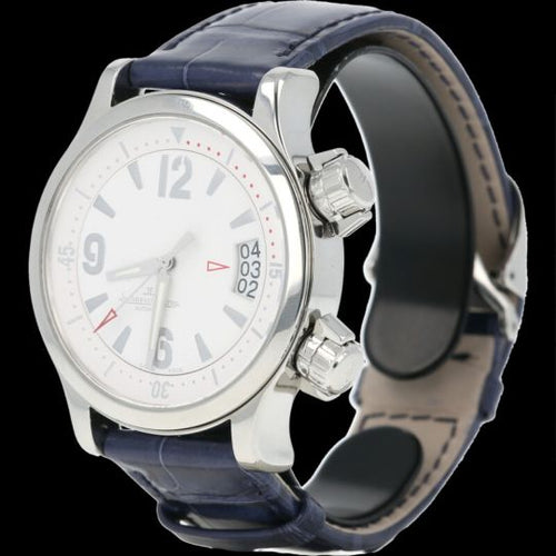 Montre Jaeger-LeCoultre Master Compressor Lady - Montre automatique en acier 37 mm 58 Facettes MT42859