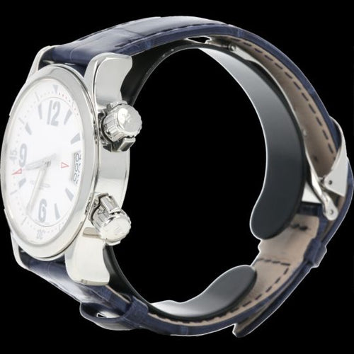 Montre Jaeger-LeCoultre Master Compressor Lady - Montre automatique en acier 37 mm 58 Facettes MT42859