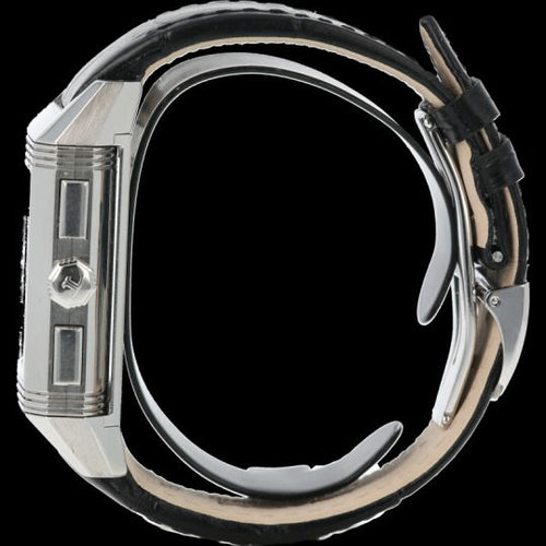 Montre Jaeger-LeCoultre Reverso Squadra - Montre GMT Chronograph en acier 58 Facettes MT43042
