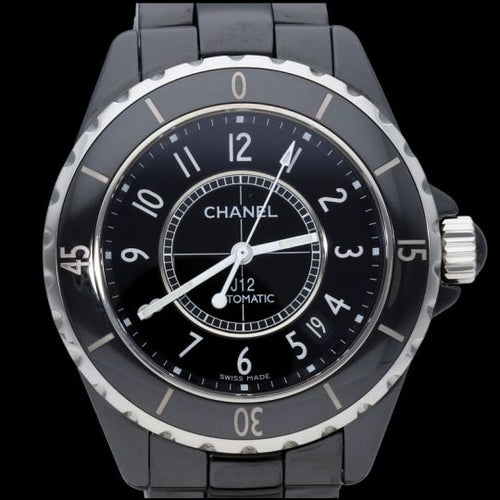 Montre Chanel J12 - Montre automatique 38 mm en céramique 58 Facettes MT40404