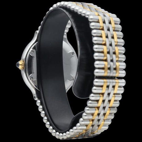 Montre Cartier Must 21 - Montre femme en or jaune 18K et acier 58 Facettes MT43118