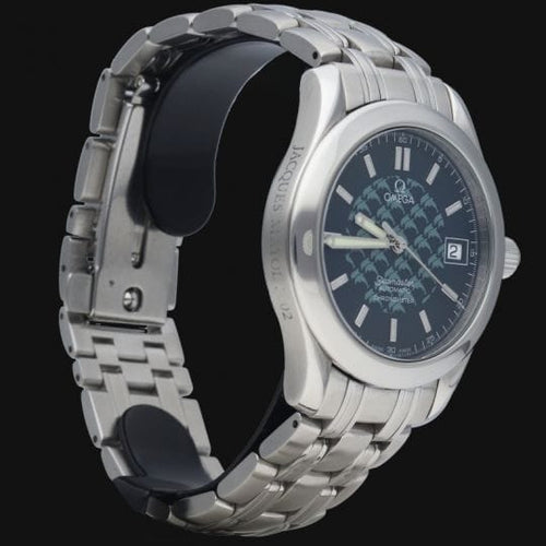 Montre Omega Seamaster 120M Jacques Mayol - Montre automatique homme acier 58 Facettes MT43124