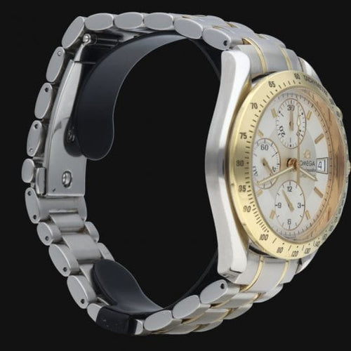 Montre Omega Speedmaster Date - Montre homme en or jaune et acier 58 Facettes MT43134