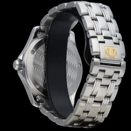 Montre Omega Seamaster 120M - Montre homme en acier, cadran bleu 58 Facettes MT43143