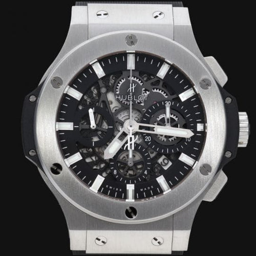 Montre Hublot Big Bang Aero - Montre homme 44 mm en acier 58 Facettes MT43110