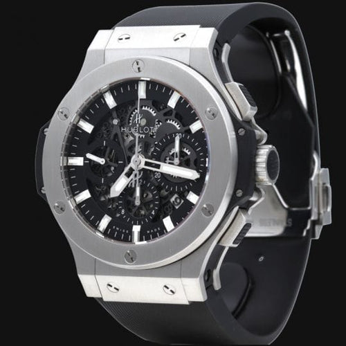 Montre Hublot Big Bang Aero - Montre homme 44 mm en acier 58 Facettes MT43110