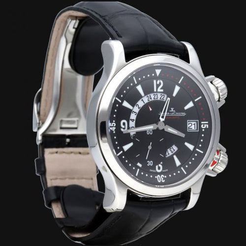 Montre Jaeger-LeCoultre Master Compressor Dualmatic - Montre automatique homme acier 42 mm 58 Facettes MT43194