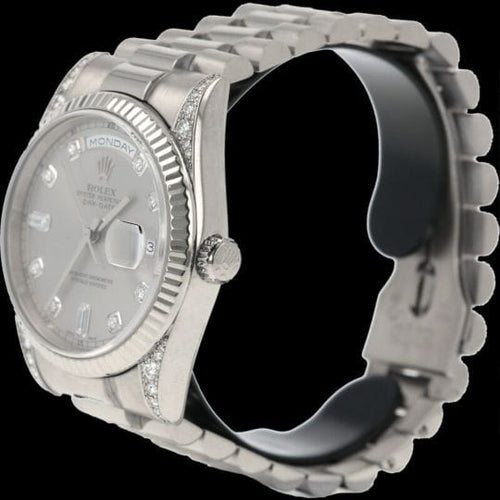 Montre Rolex Day-Date 36 - Montre en or blanc 58 Facettes MT43183