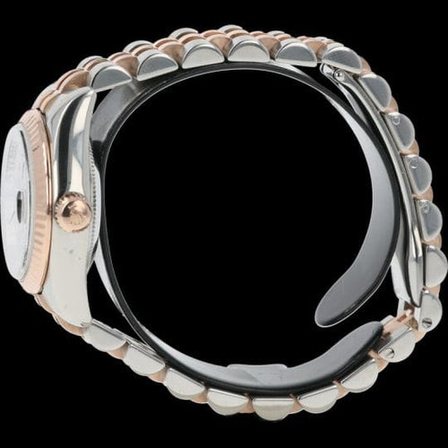 Montre Rolex Lady-Datejust 26 - Montre Oyster Perpetual en or rose et acier 58 Facettes MT42669