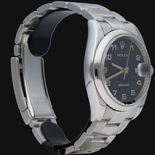 Montre Rolex Datejust 36 - Montre automatique en acier 58 Facettes MT43236