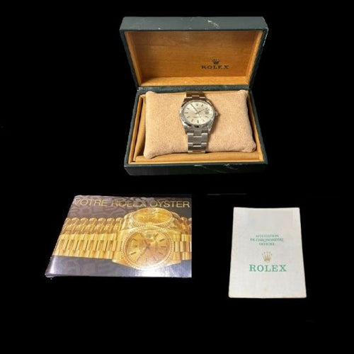 Montre Rolex Date - Montre femme 34 mm en acier 58 Facettes MT43254