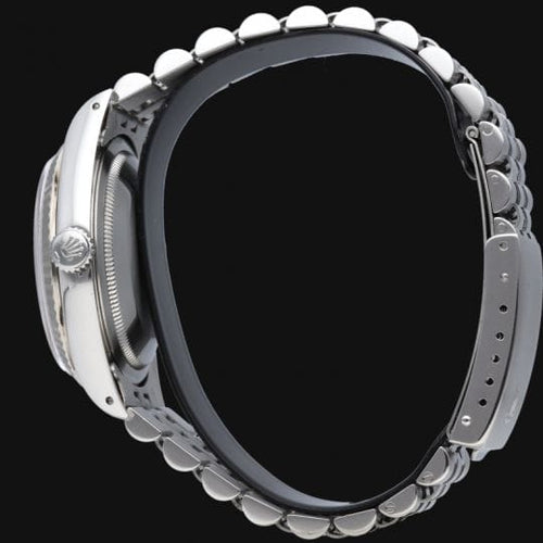 Montre Rolex Datejust - Montre 36 mm en acier et lunette en or blanc 58 Facettes MT43270