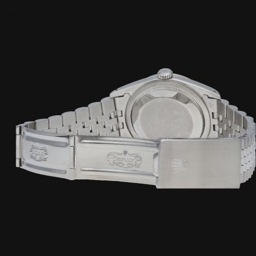 Montre Rolex Datejust - Montre 36 mm en acier et lunette en or blanc 58 Facettes MT43270