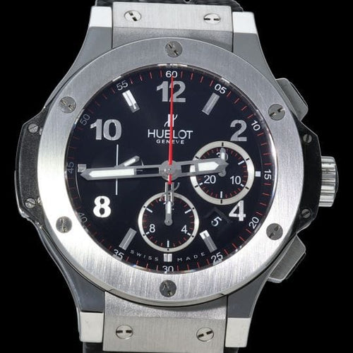 Montre Hublot Big Bang - Montre chronographe 44 mm en acier 58 Facettes MT43285