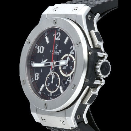 Montre Hublot Big Bang - Montre chronographe 44 mm en acier 58 Facettes MT43285