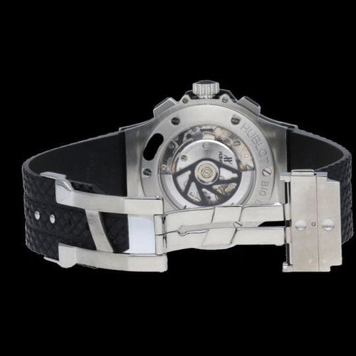 Montre Hublot Big Bang - Montre chronographe 44 mm en acier 58 Facettes MT43285