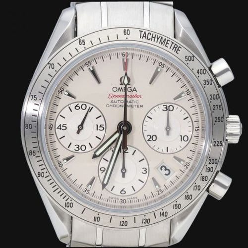 Montre Omega Speedmaster - Montre chronographe Date en acier 58 Facettes MT41423
