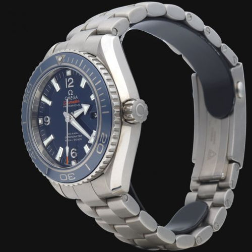 Montre Omega Seamaster Planet Ocean - Montre homme en titane 600 m 58 Facettes MT43350