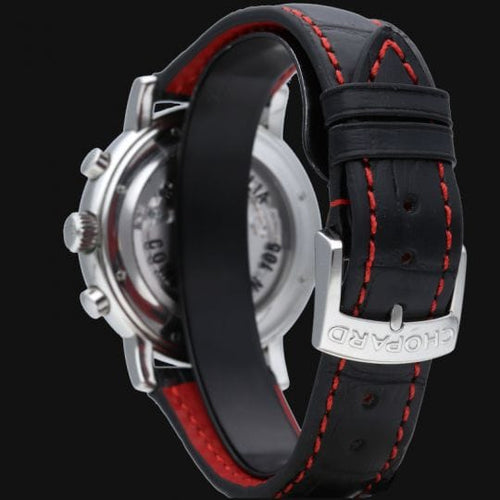 Montre Chopard Mille Miglia - Montre chronographe automatique homme en acier 58 Facettes MT43291