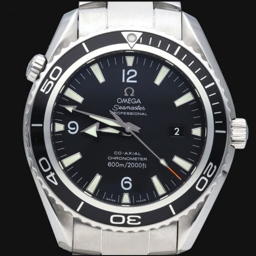 Montre Omega Seamaster Planet Ocean - Montre automatique homme en acier 58 Facettes MT43348