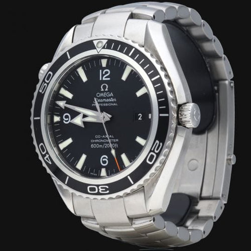 Montre Omega Seamaster Planet Ocean - Montre automatique homme en acier 58 Facettes MT43348