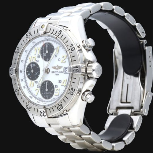 Montre Breitling Colt - Montre chronographe automatique en acier 58 Facettes MT43225