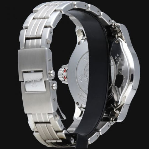 Montre Jaeger-LeCoultre Master Compressor - Montre GMT homme en acier 58 Facettes MT43032