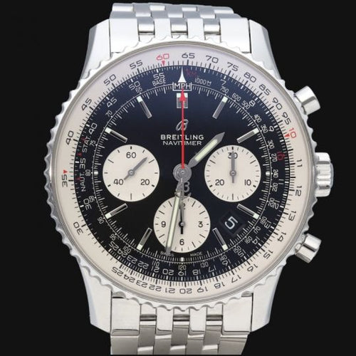 Montre Breitling Navitimer - Montre automatique homme en acier 43 mm 58 Facettes MT43188