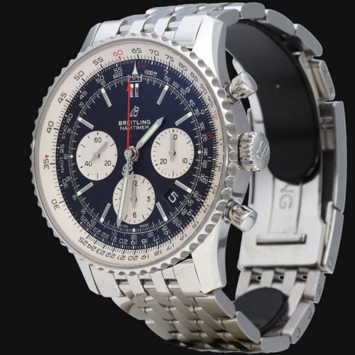 Montre Breitling Navitimer - Montre automatique homme en acier 43 mm 58 Facettes MT43188