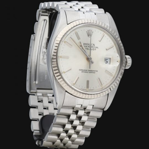 Montre Rolex Datejust 36 - Montre automatique en acier 58 Facettes MT43272