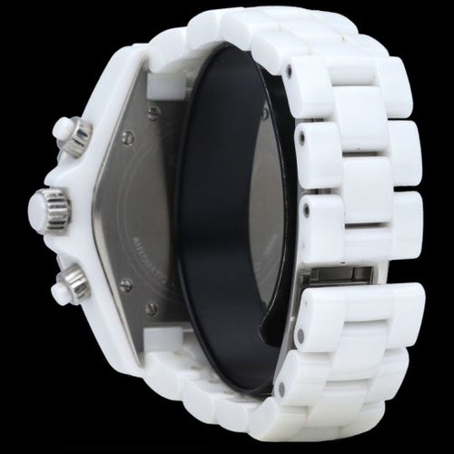 Montre Chanel J12 - Montre chronographe automatique en céramique blanche 58 Facettes MT42483