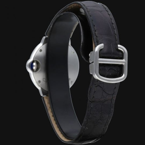 Montre Cartier Ballon Bleu de Cartier - Montre femme quartz 28 mm en acier 58 Facettes MT43379