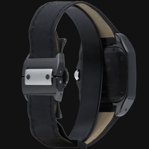 Montre Cartier Santos 100 - Montre automatique homme en acier 58 Facettes MT43373