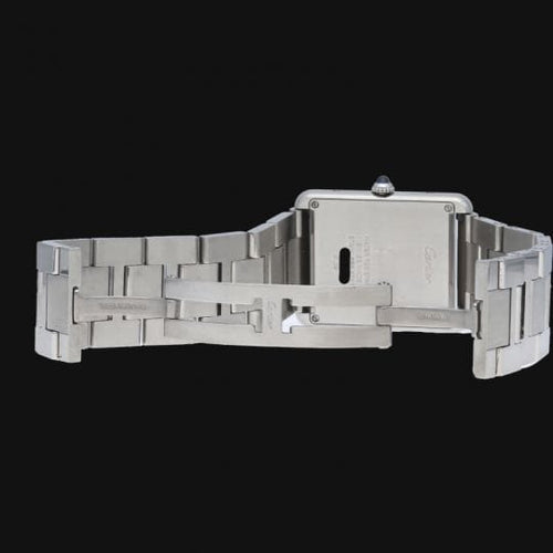 Montre Cartier Tank Solo - Montre quartz en acier 58 Facettes MT43409