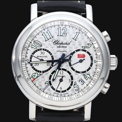 Montre Chopard Mille Miglia - Montre chronographe automatique homme en acier 39 mm 58 Facettes MT43292