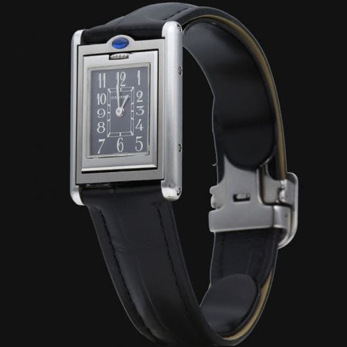 Montre Cartier Tank Basculante - Montre femme à quartz 32 x 22 mm 58 Facettes MT43227