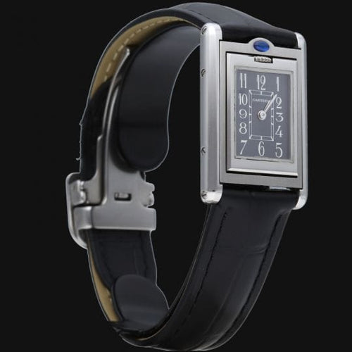 Montre Cartier Tank Basculante - Montre femme à quartz 32 x 22 mm 58 Facettes MT43227