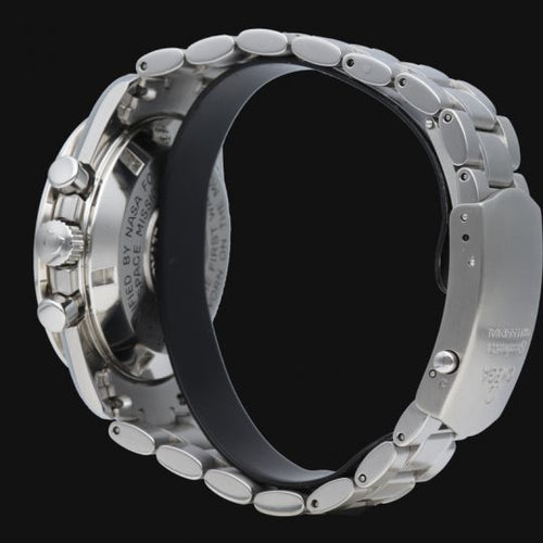 Montre Omega Speedmaster Moonwatch - Montre chronographe 42 mm en acier 58 Facettes MT43359