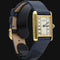 Montre Cartier Tank - Montre vermeil à quartz 58 Facettes MT43372