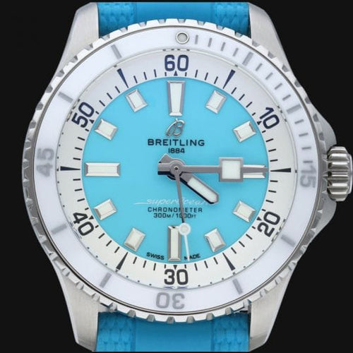 Montre Breitling Superocean - Montre automatique 36 mm en acier 58 Facettes MT43434