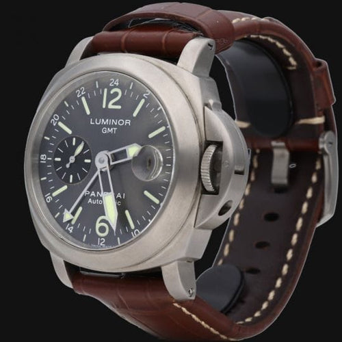 Montre Panerai Luminor GMT - Montre automatique en titane 44 mm 58 Facettes MT43510